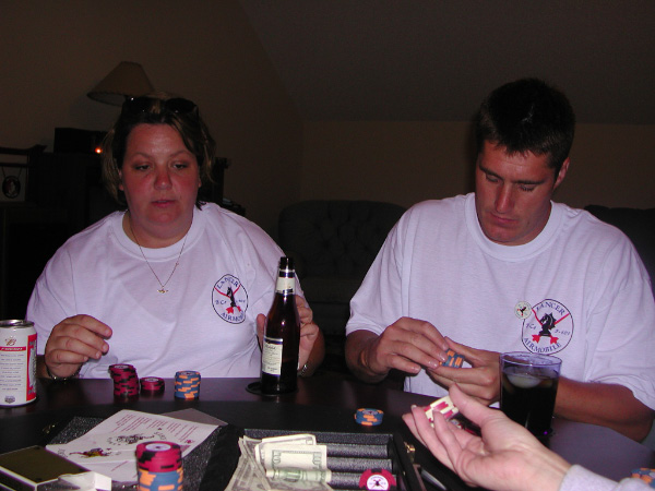 Missy and Sean at poker table-1